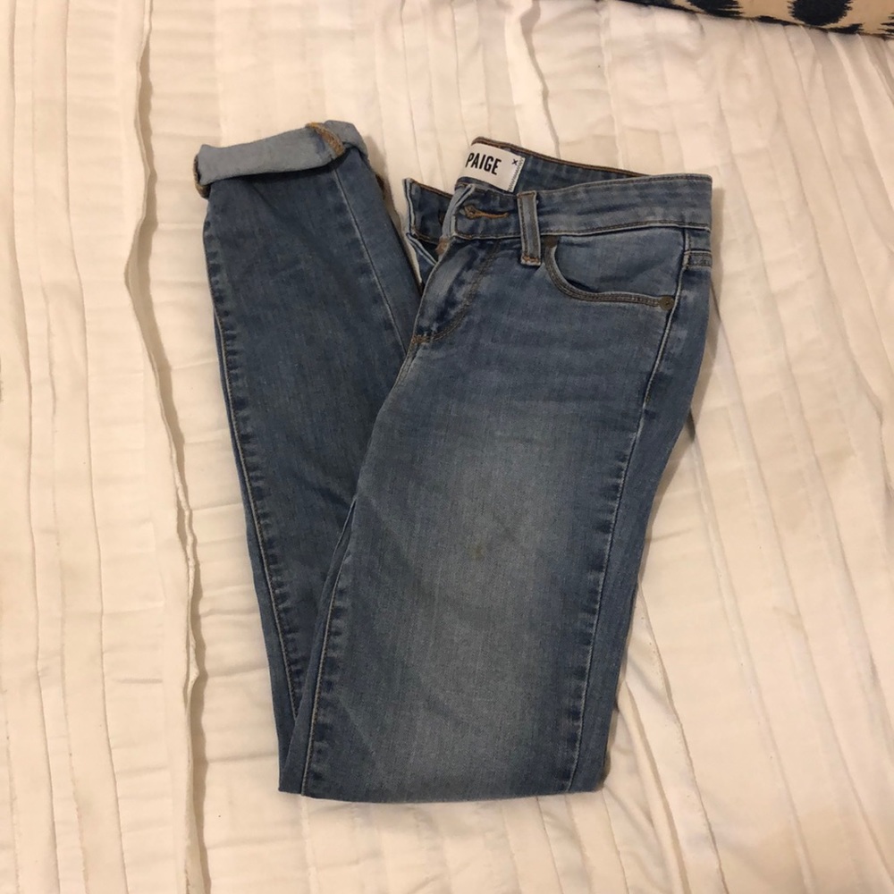 Paige skinny jeans